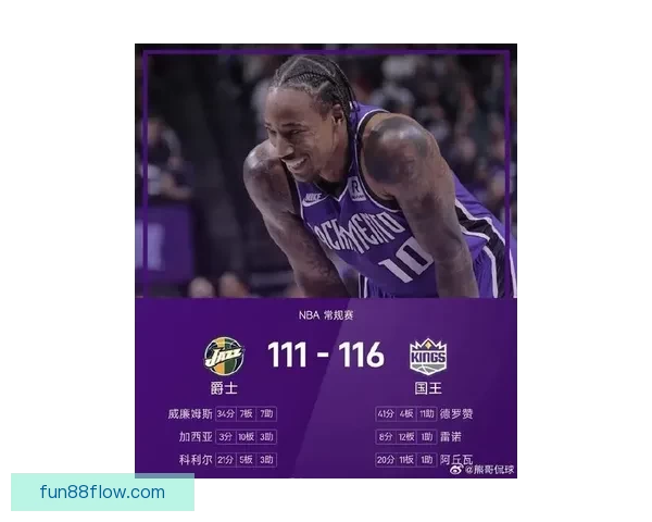 36岁232天 德罗赞创下NBA历史最年长30+10+0失误球员新纪录